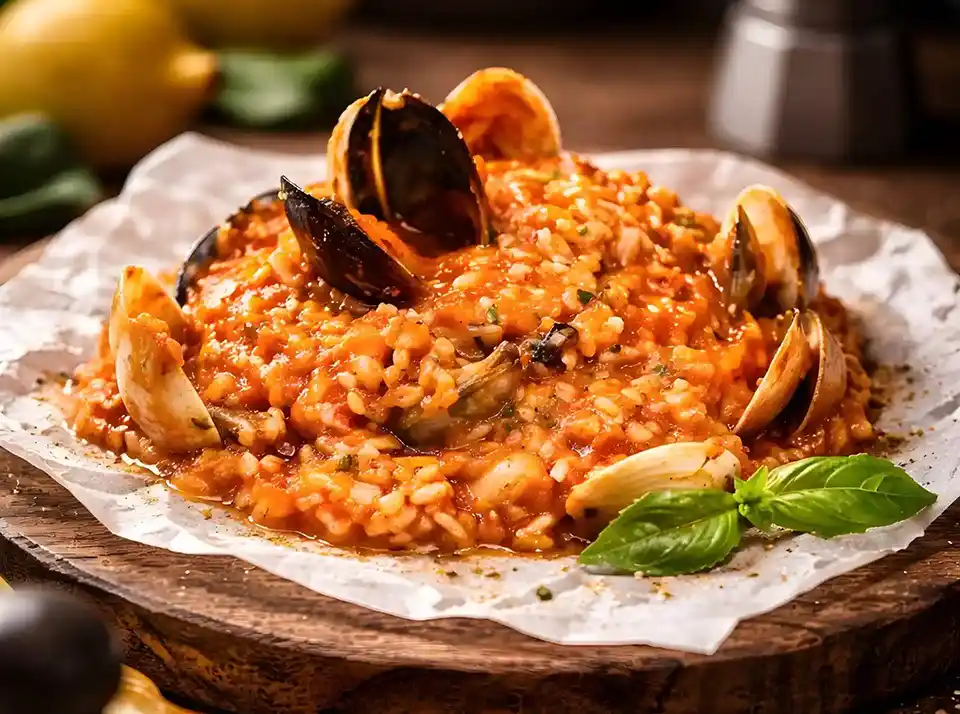 Steamed Mussels - Greek Cuisine Santorini