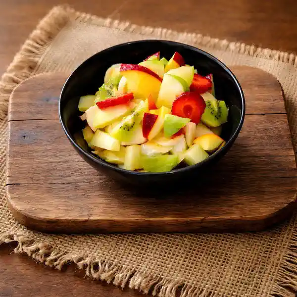 Yogurt with fruits for a healthy breakfast meal